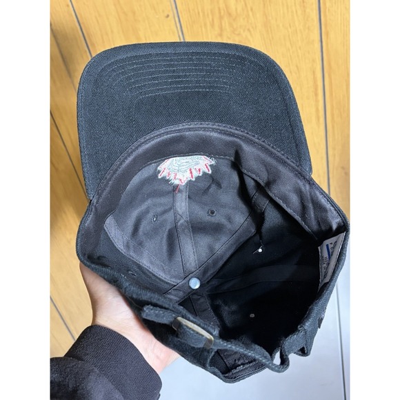 NWT Vintage 1996 Woodbine Breeders' Cup Embroidered Hat Cap Black Adjustable 90s - Picture 7 of 7